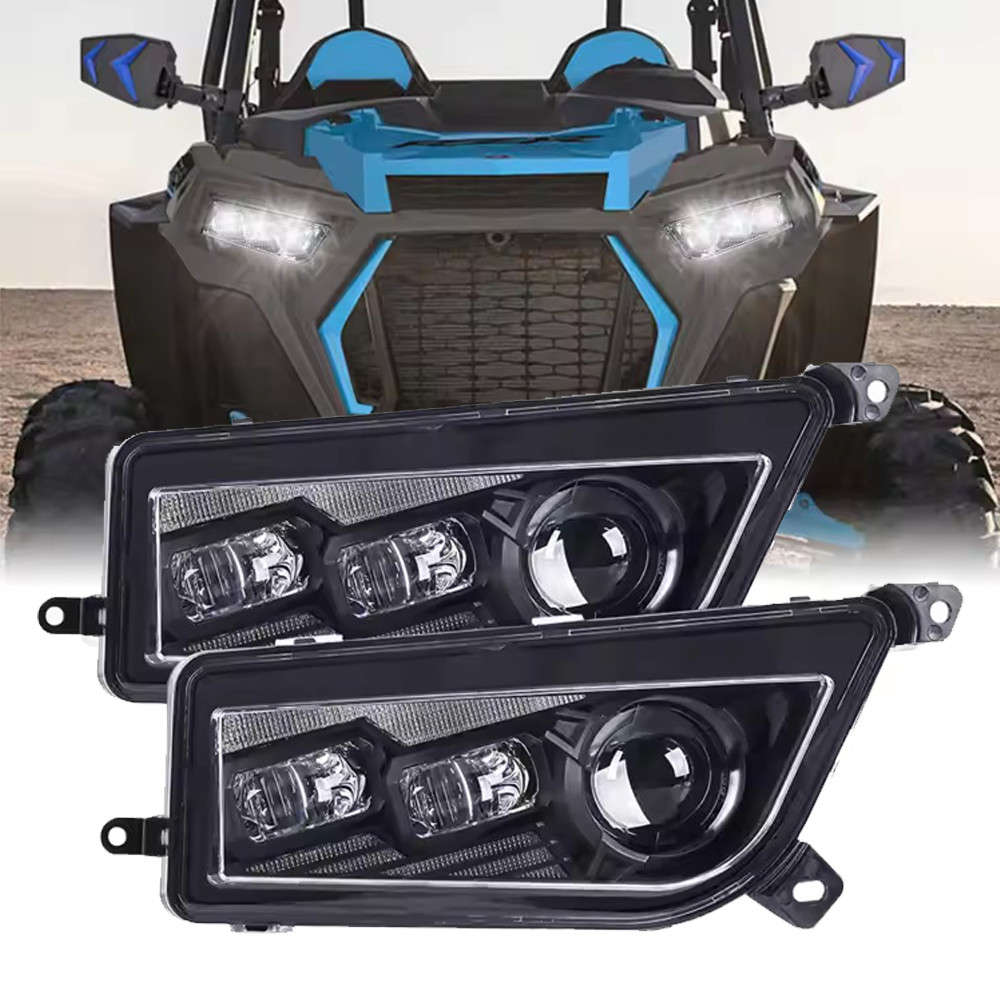 for Polaris RZR XP 1000/4 1000/XP Turbo/Turbo S /4 turbo /900 LED Headlight