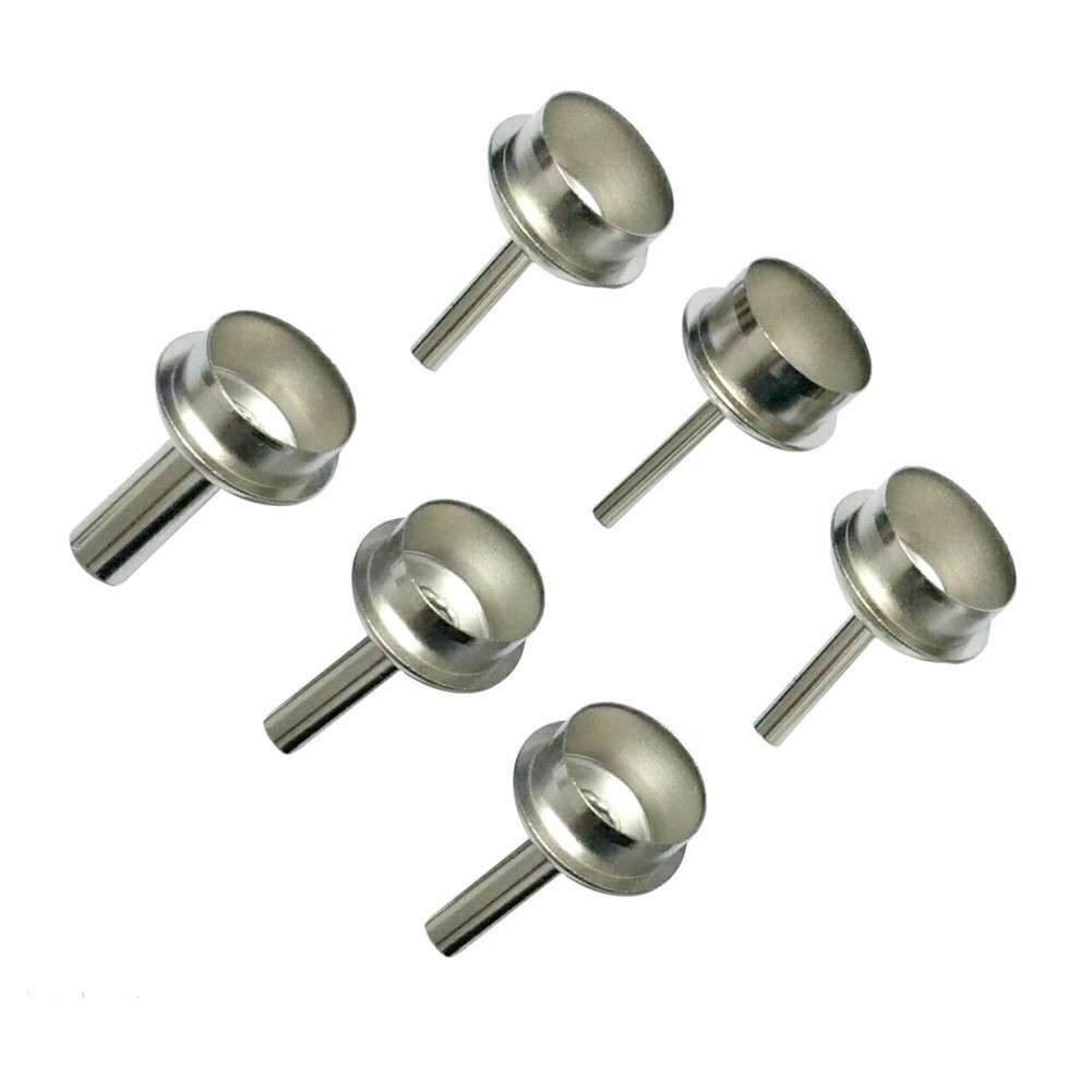 Curved Hot Nozzle 6pcs Bent Curved For QUICK 861DW Hot Air Rework Station