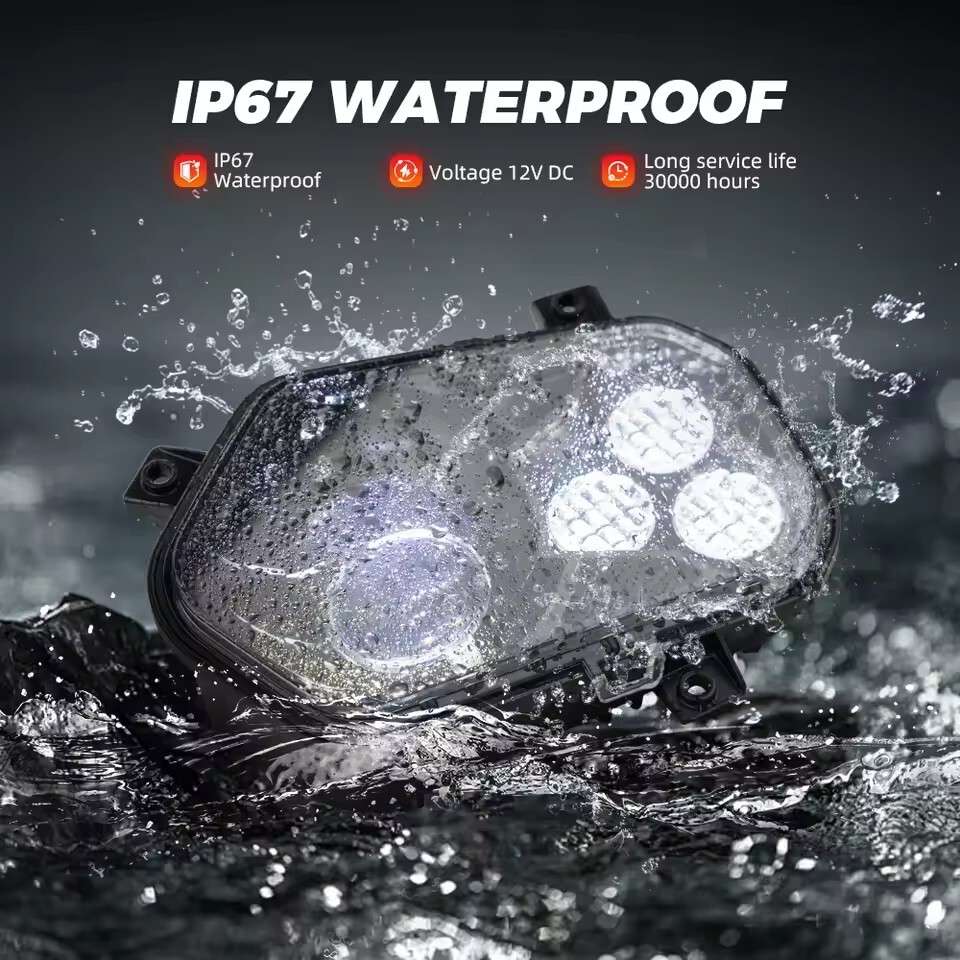 LED Headlight Conversion Replacement Head Lamp for Polaris RZR 800 RZR 900 XP