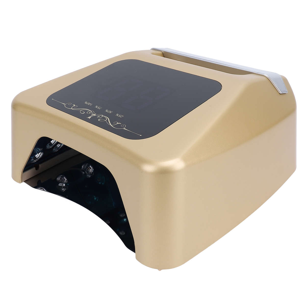 LED Nail Polish Lamp With 36pcs Lamp Beads Gold Smart Sensor Quick Drying Na CHW