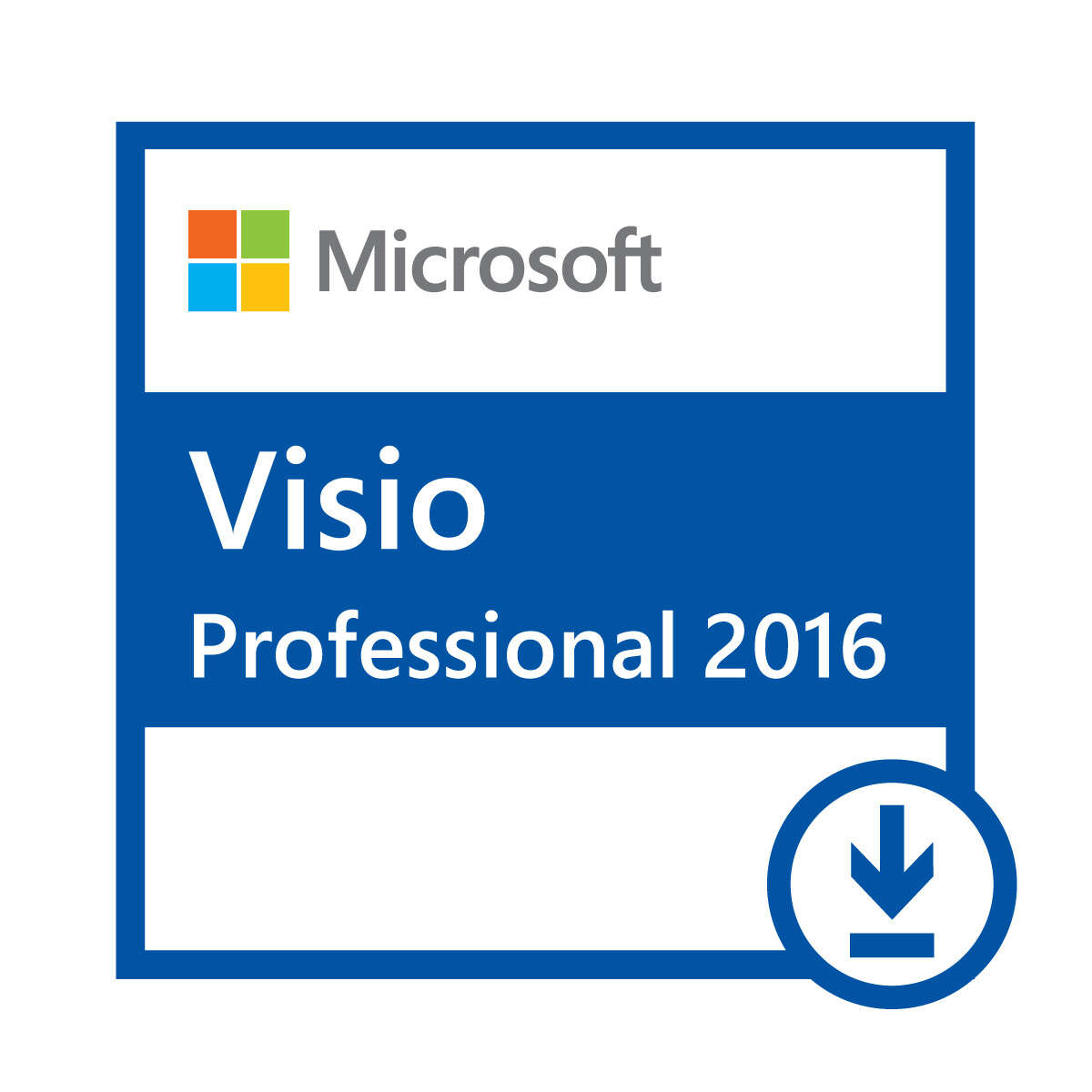 Microsoft Visio Professional 2016 licence