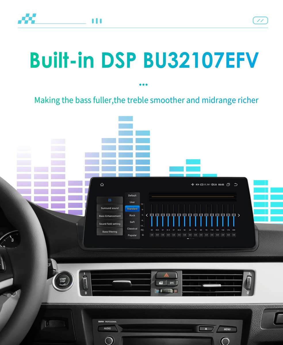 Android 13 For BMW 3 Series E90 330i 335i 2005-12 Carplay Stereo Radio GPS 8Core