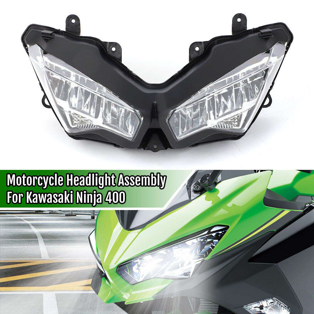 LED Headlight Assembly Headlamp DRL for KAWASAKI NINJA ZX-6R ZX636G ABS 2019-22