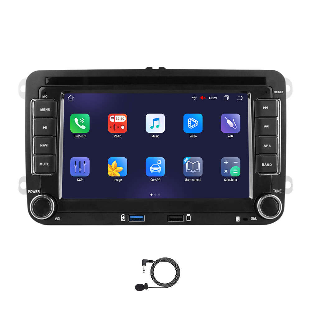 7" Android Auto 12 Car Stereo Radio GPS HeadUnit CarPlay DSP 8-Core For VW Jetta
