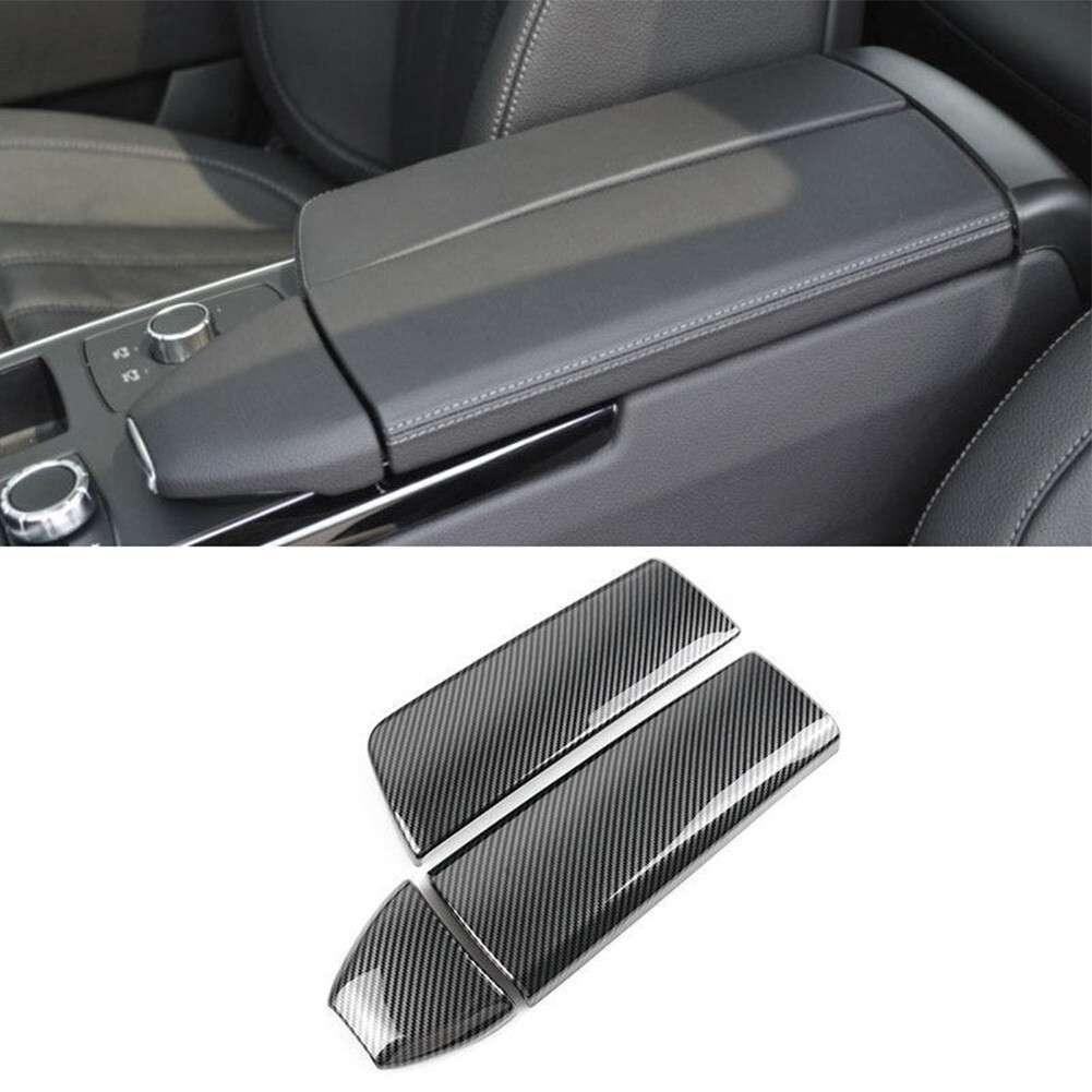Car Center Armrest Box Panel Cover Trim High Quality For Mercedes For Benz ML350