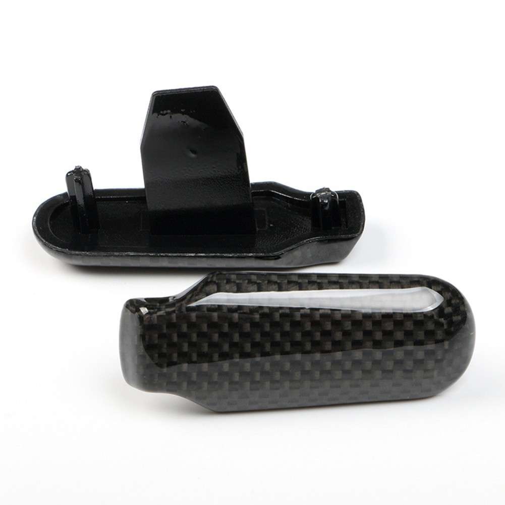 Real Carbon Fiber Gear Shift Knob Cover Trim For 992 911 2019-2023 For Porsche