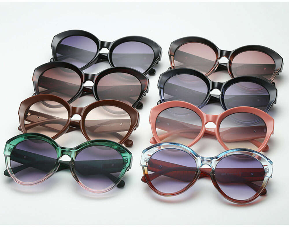 2020 Fashion Oversize Round Sunglasses XXL Women BIG Frame Outdoor Shade Glasses