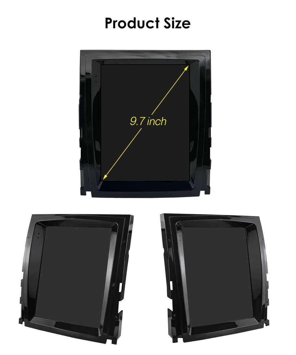 For Cadillac Escalade 2007-14 9.7" TouchScreen Android 13 Car Radio GPS Carplay