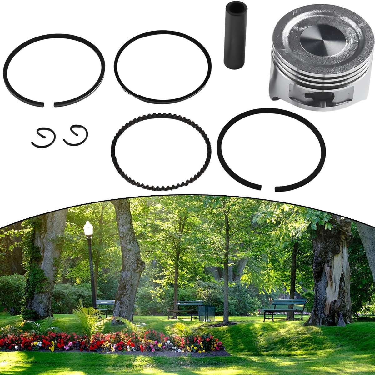 Piston & Rings Standard For HONDA Engine 13101-ZH7-010 Lawn Mower Parts