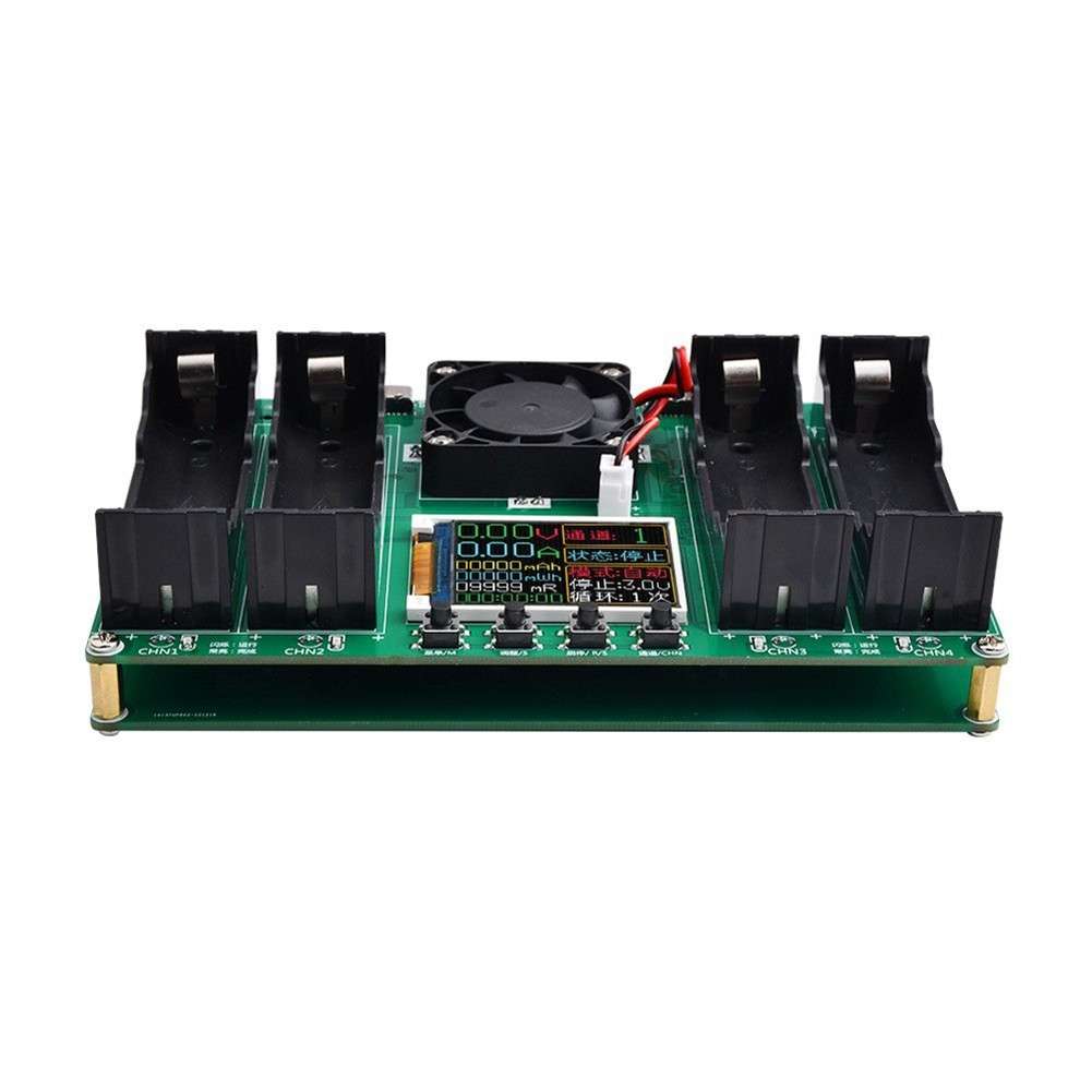 Advanced Battery Tester For Lithium Batteries Measure Capacity And Resistance