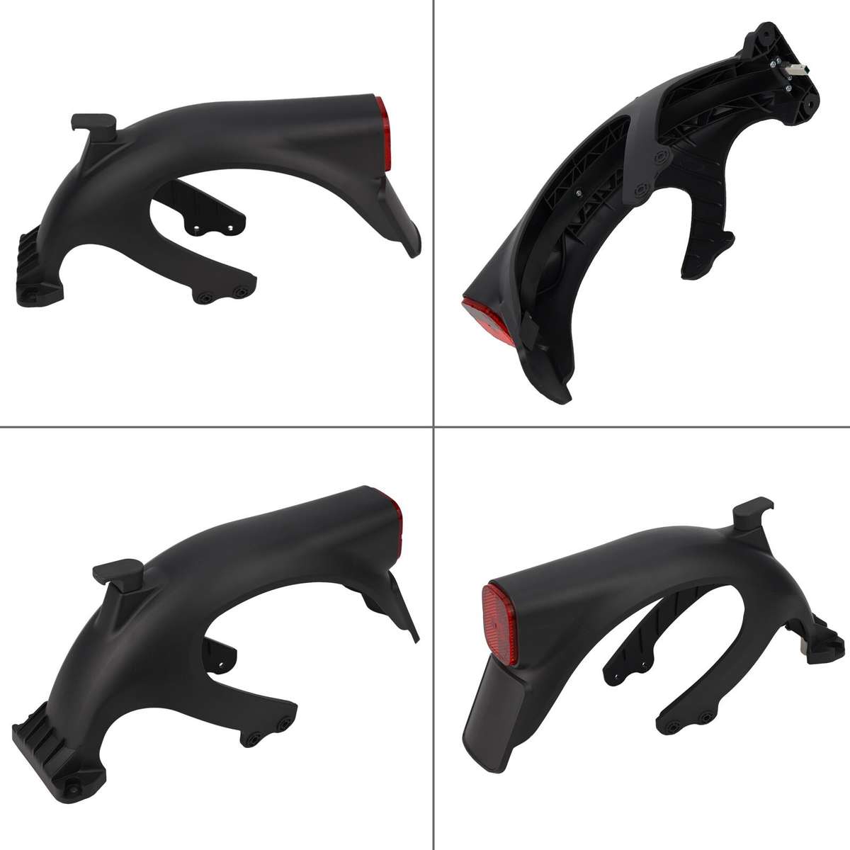 Rear MudguarFor-Ninebot Max G2 Electric Scooter Mudguard With Taillight Assembly