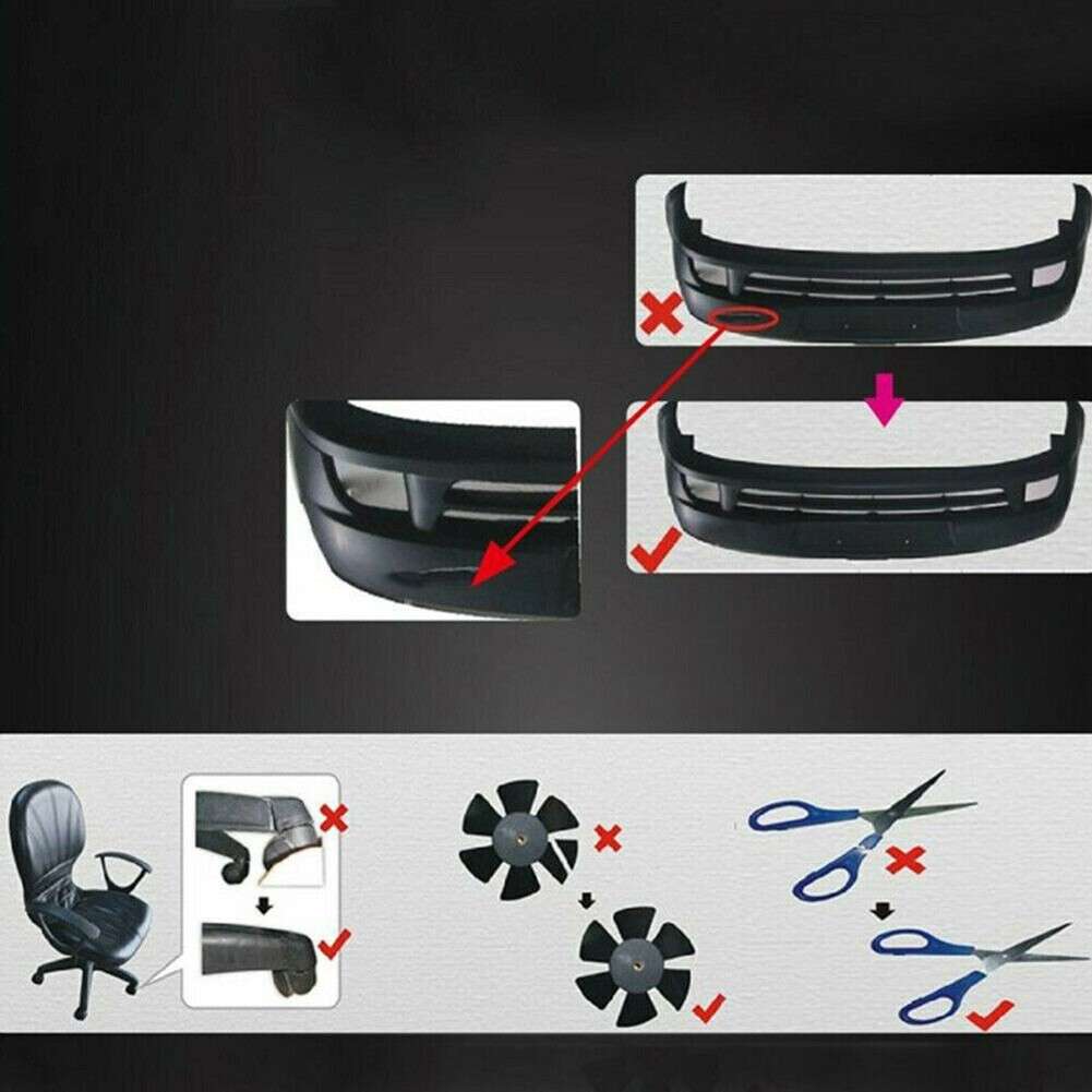 1200PCS 0.6/0.8mm Hot Stapler Staples For Plastic Welder/Car Bumper Repair Kit