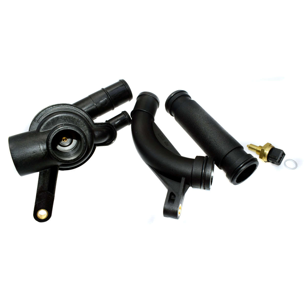 For02-05 Land Rover Freelander Coolant Thermostat + Housing + Pipe + Sensor Kit