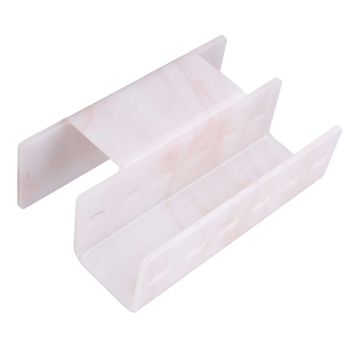 6 Holes Tweezers Organizer Rack Plastic Space Saving Tweezers Storage Stand CHW