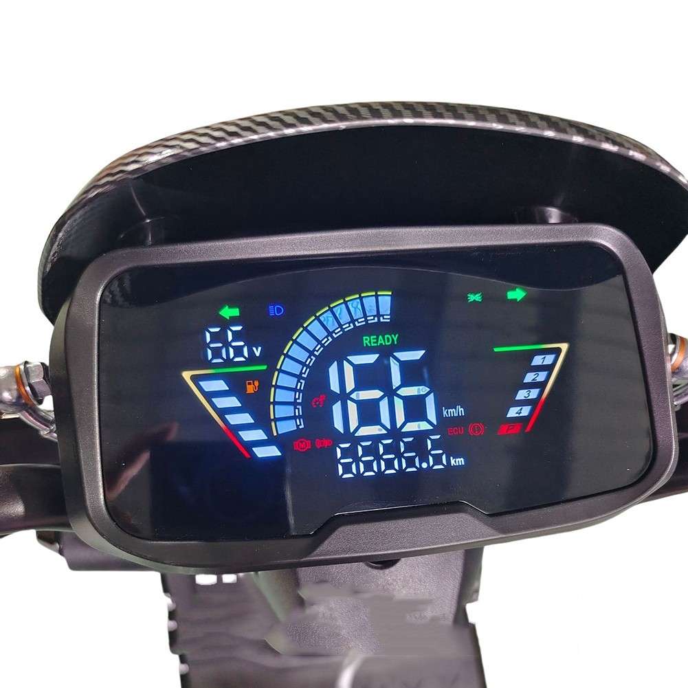 48V 60V 72V LCD Display Meter Control Panel Ebike Electric Bike Scooter Motor