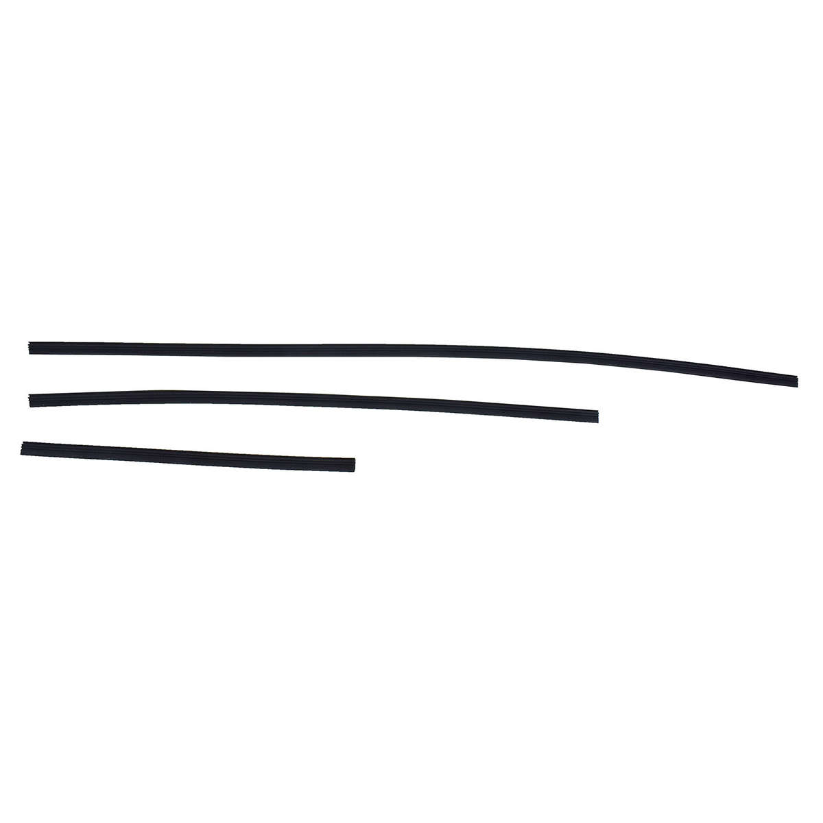 For Honda HR-V 2016-2022 Wiper Rubber Insert Front Rear Set 3PCS 76632-T6L-H02