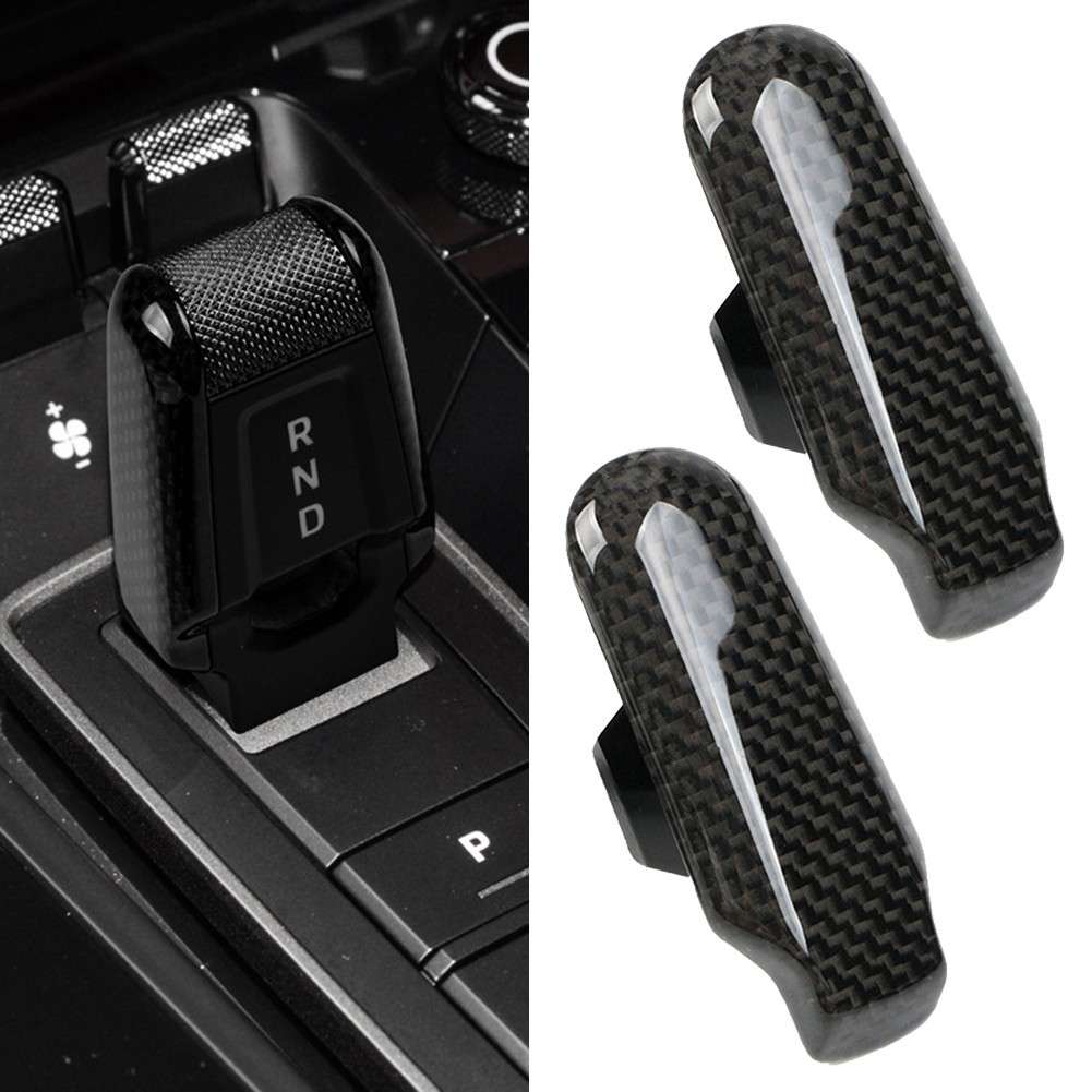 Real Carbon Fiber Gear Shift Knob Cover Trim For 992 911 2019-2023 For Porsche