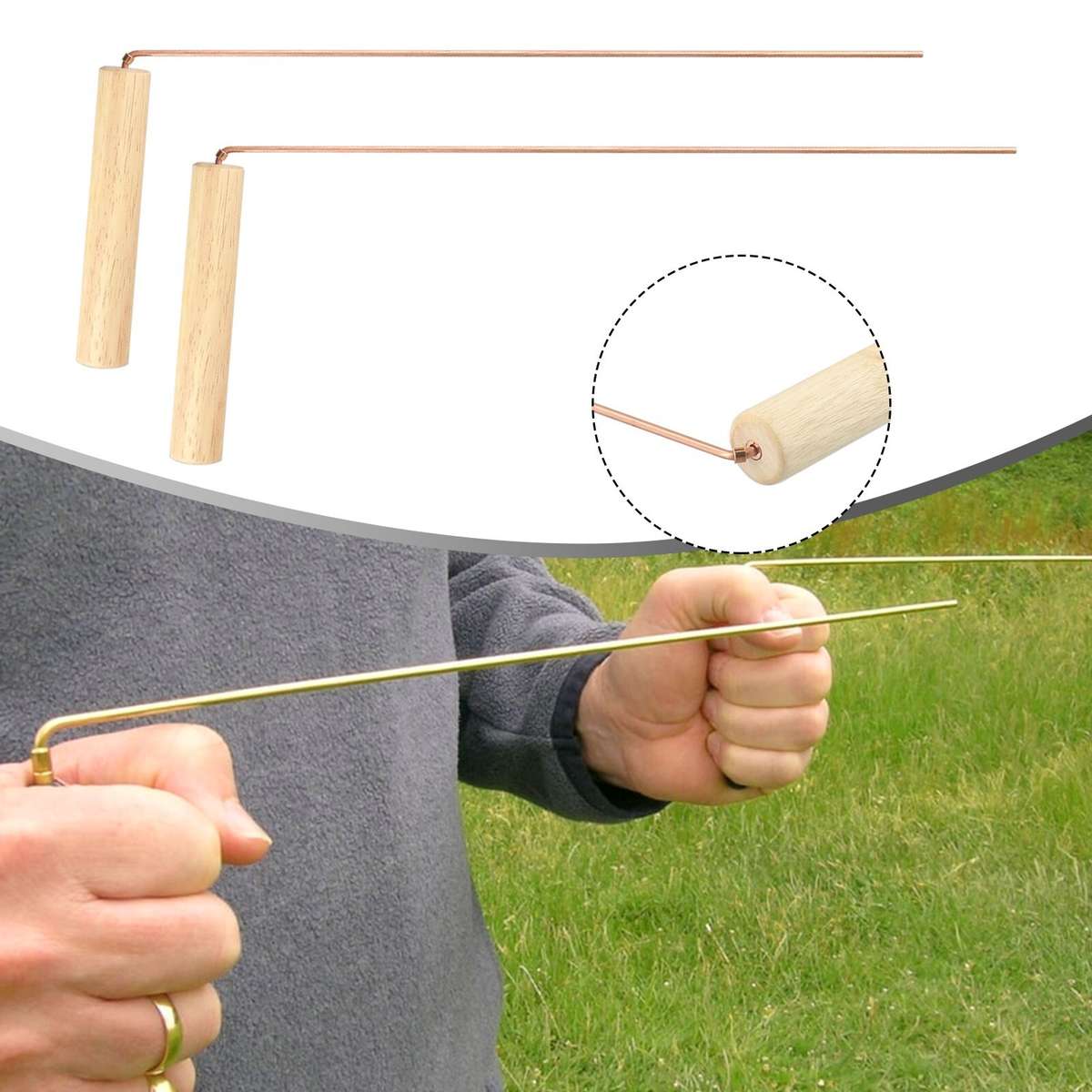 Professional Grade 2X Copper For Divination Tool For Paranormal Investigations