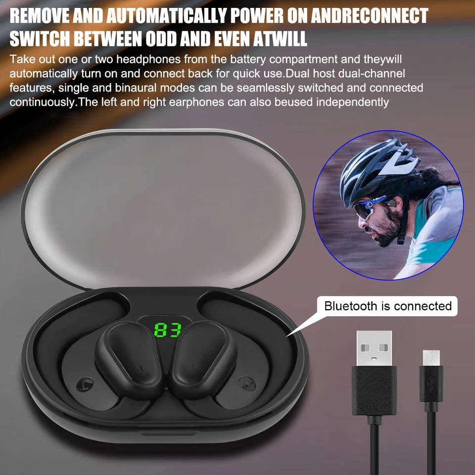 PUREBASS CABLES ZERO D88 TRUE WIRELES BLUETOOTH HEADSET
