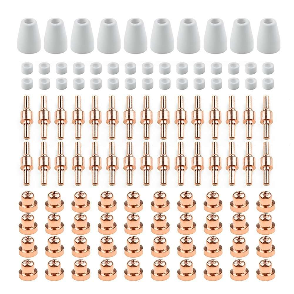85x/set Plasma Nozzles Set Cutter Consumables Replacement Torches Welding