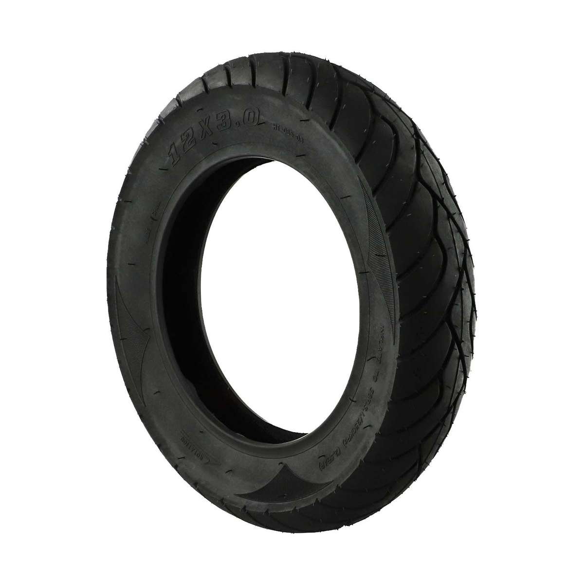 Rubber 12 Inch Outer Tire 12x3 0 For Scooters And Electric Bikes Strong Build