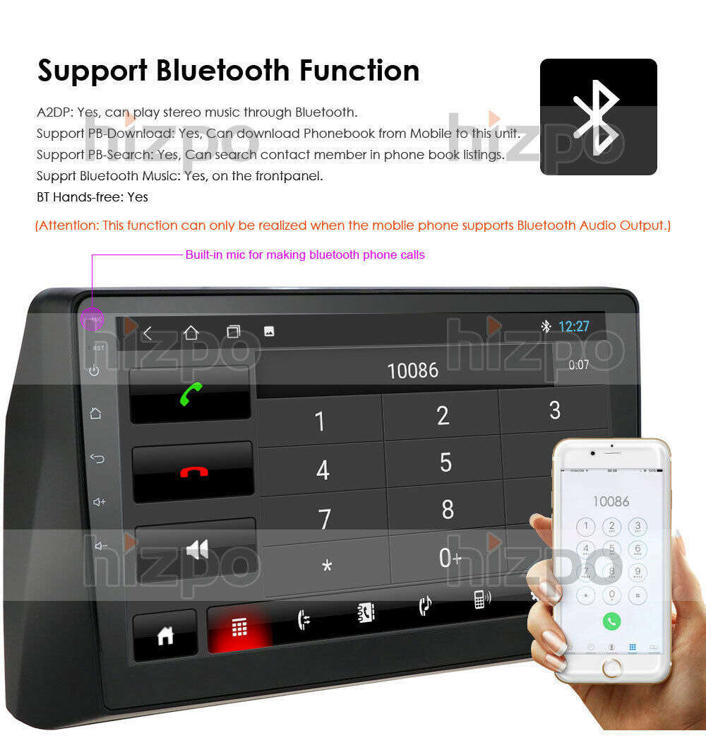 8Core 10"Android 13 For Honda Accord 8 2008-2013 Carplay GPS Stereo Radio DSP BT