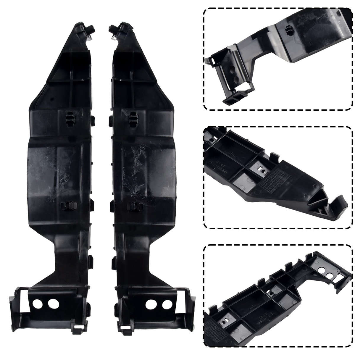 Replacement Front Bumper Holder Bracket For Suzuki Swift 2005 2011 Black Color