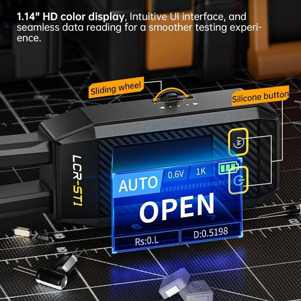 Digital Bridge Meter LCR-ST1 High-definition Color Display Imported Chips