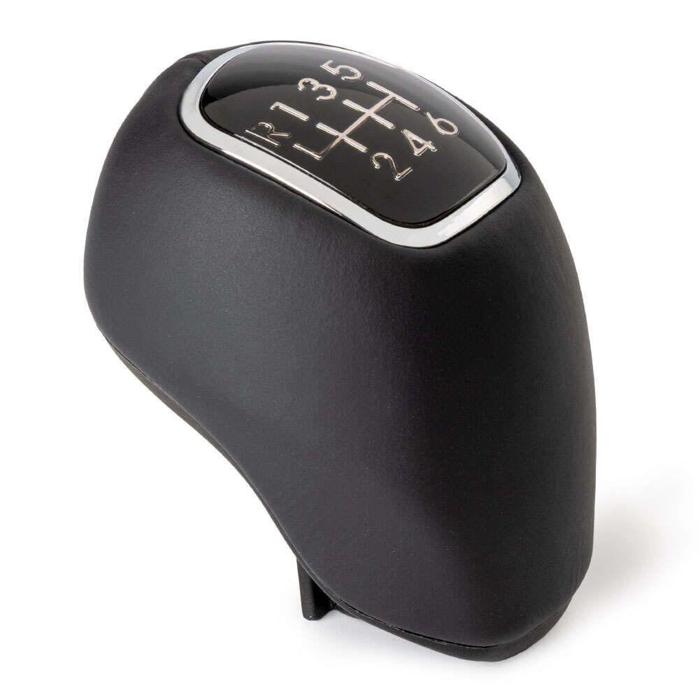 1X Leather Gear Shift Knob Lever 6-Speed For KIA 2012-2015 RIO RIO5 437113W400HU