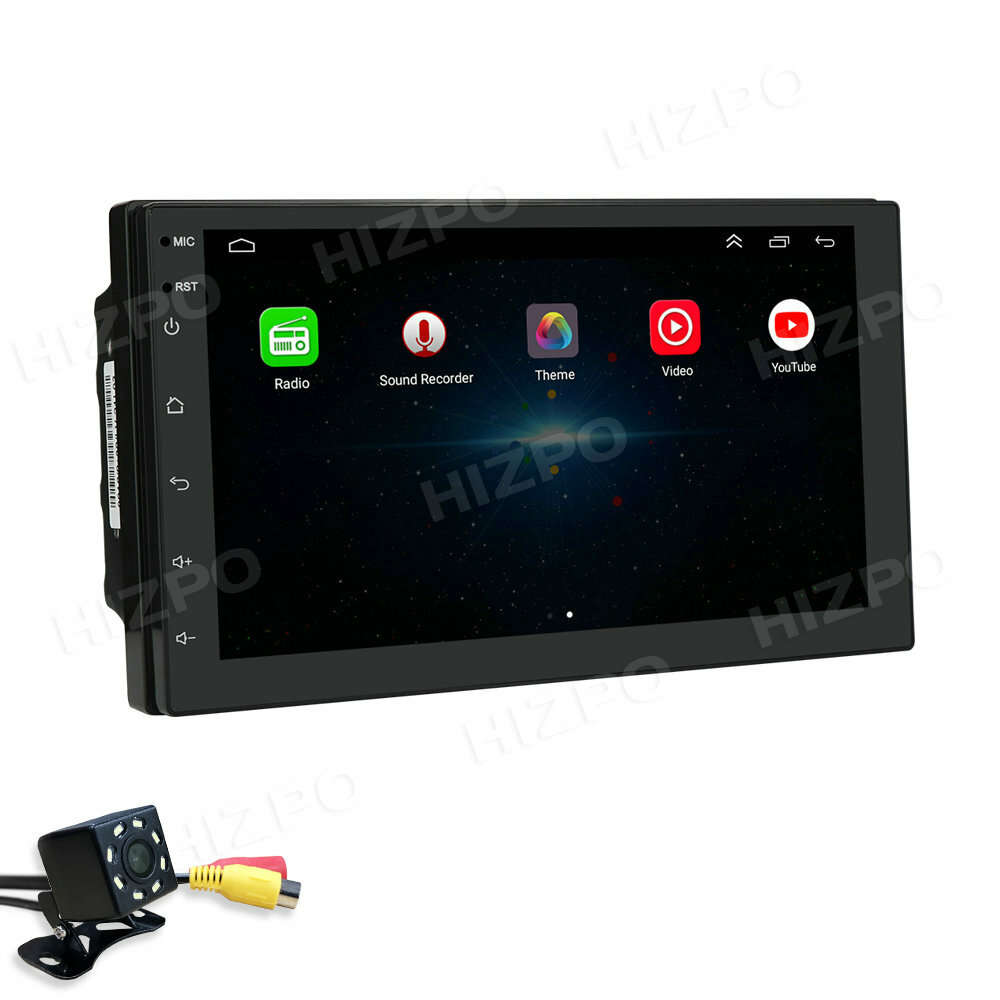 7'' 2 DIN CarPlay Android 10 Car Stereo Radio RDS Head Unit GPS Navi Wifi 2+32GB