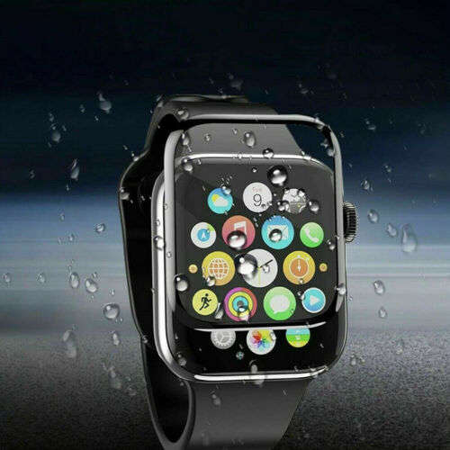 2 x Apple iWatch Soft Hydrogel Silicone Full Cover Screen Protectors FOR ALL MODELS