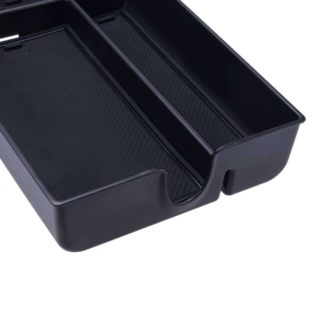 Center Armrest Storage Box Organizer Tray Black Fit for 2023-2025 Lexus RX 350h
