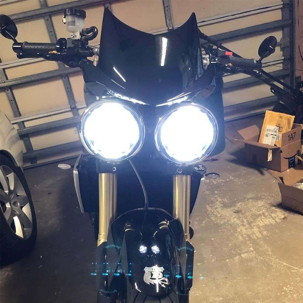 5.75" LED Headlight Assembly For Triumph Speed/Street Triple Thunderbird Rocket3