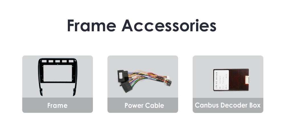 Apple CarPlay 2+32GB Android 11 Car Navi GPS Radio for Porsche Cayenne 2002-2010