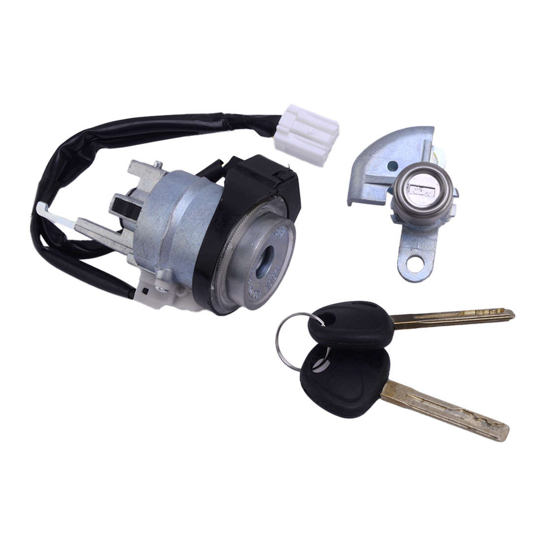 Ignition & Door Lock Cylinder Kit with 2 Keys Fit for Hyundai Tucson 2015 to2021