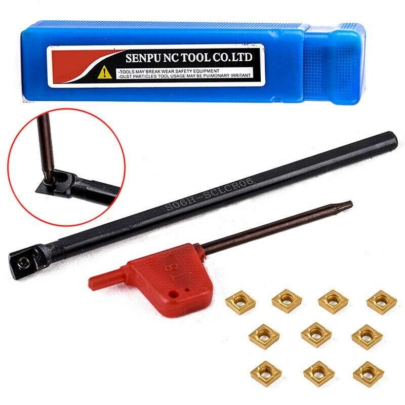 Turning Tool Steel Boring Bar Holder Lathe Cutter Milling Carbide Insert,Durable