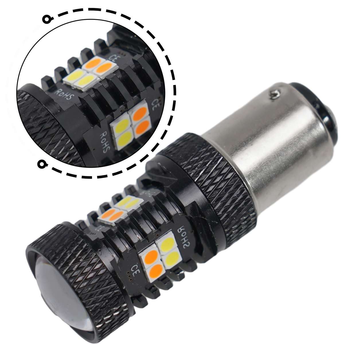 4x 1157 for SWITCHBACK LED Turn Signal Bulbs For Chevrolet C/K1500-2500