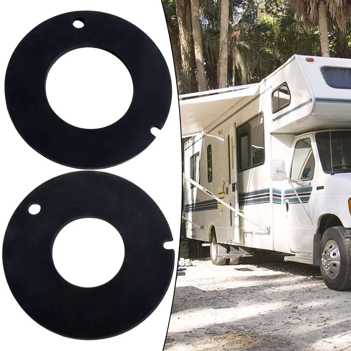 RV Toilet Gasket Seal /910/2010/2011 385311462 Accessories O-ring Shape