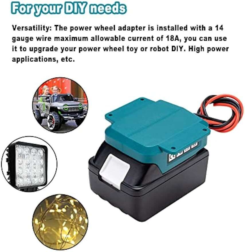 DC 18V to 12V For Makita 10A 120W Step Down Voltage Converter Battery Regulator