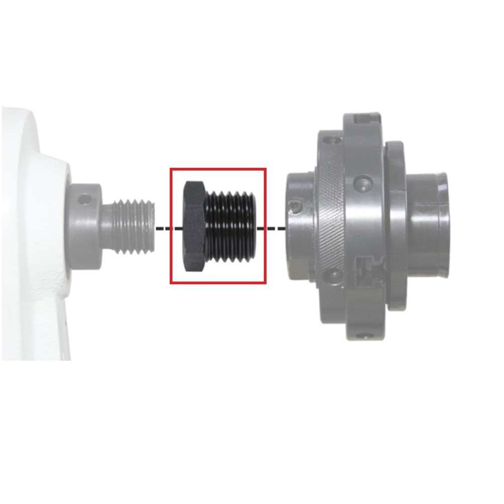 1 Pc Wood Turning Lathe Headstock Spindle Chuck Adapter M18X2.5 To 1-8TPI Tool