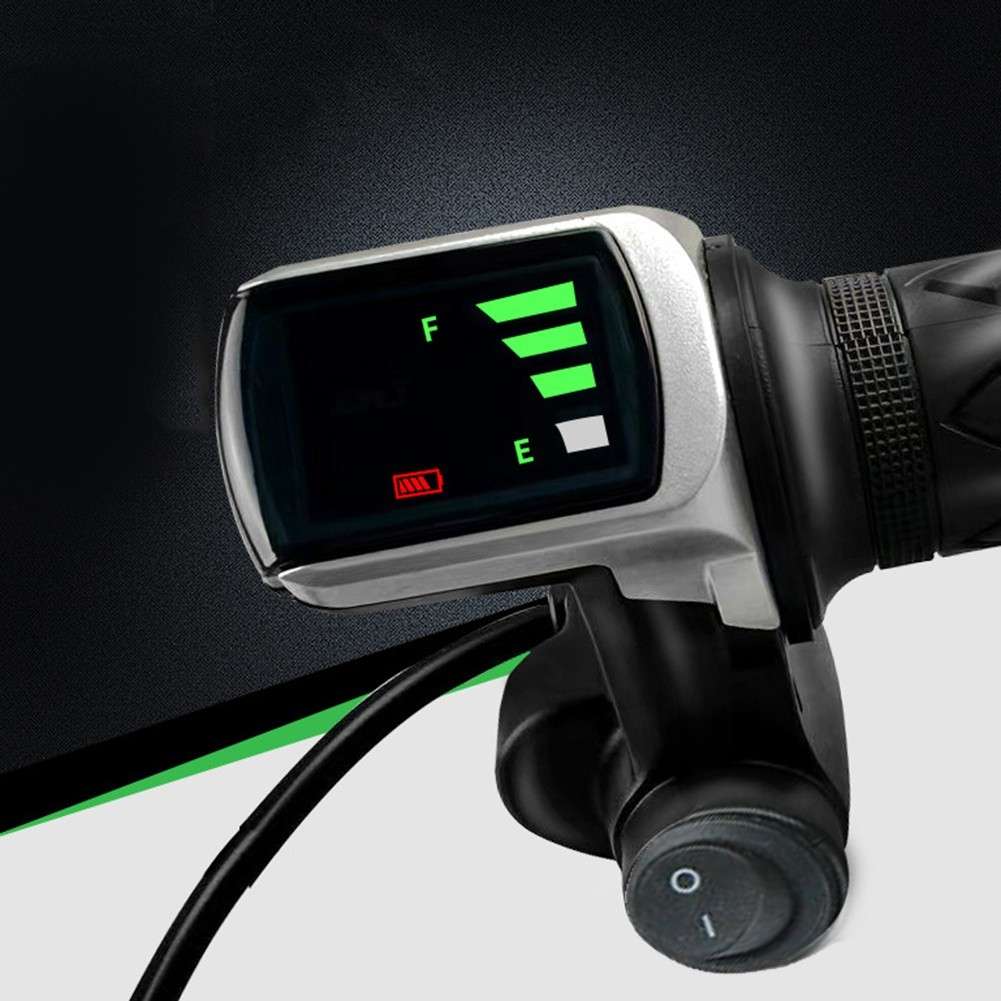 6 Pin Waterproof Throttle Control Grip For Electric Scooters And E Bikes