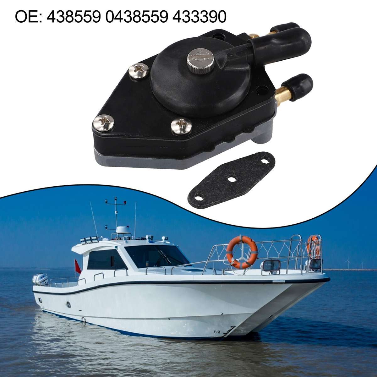 Advanced Fuel Pump For Johnson & For Evinrude Outboards Wear Resistant