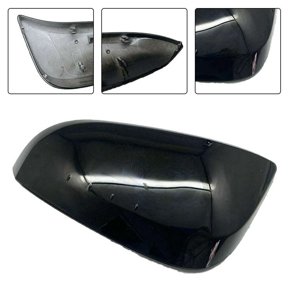 Left Side Rearview Mirror Black Cover Cap Wing Mirror For Toyota For RAV4 13 19