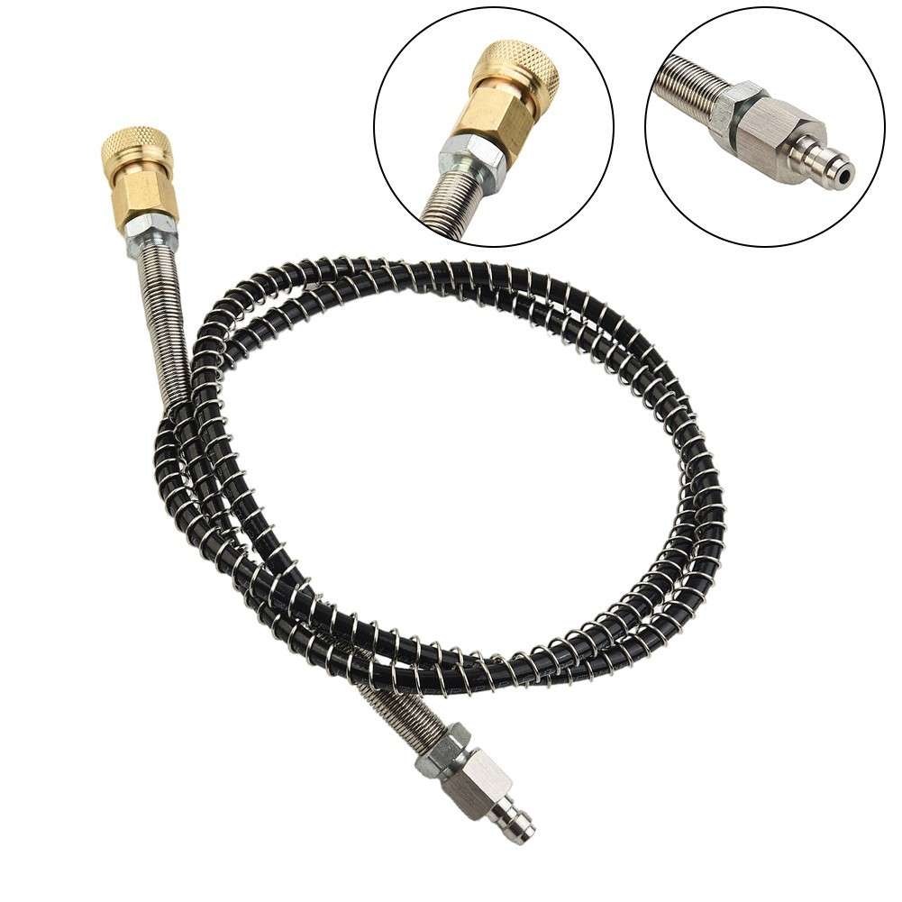 36'' Braided Hose With Quick Release For 4500 PSI For HPA SCUBA PCP Tank Fill