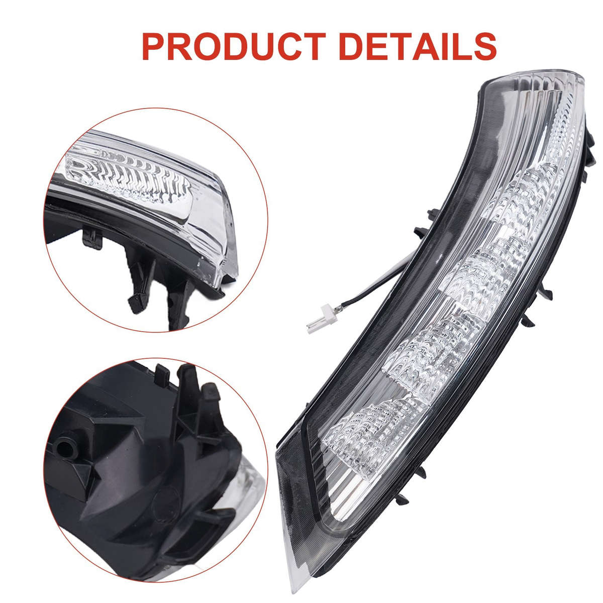 Right Fit For Buick Regal2011-16 Door Wing Mirror Turn Signal Side Maker Light