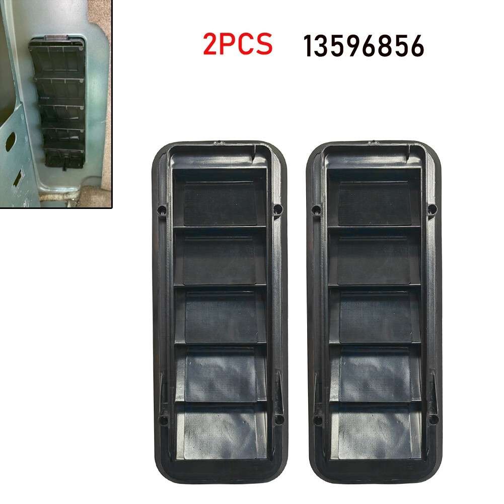 2x Back Panel Air-Vent Relief Grille For Silverado For Sierra 1999-2021,1359