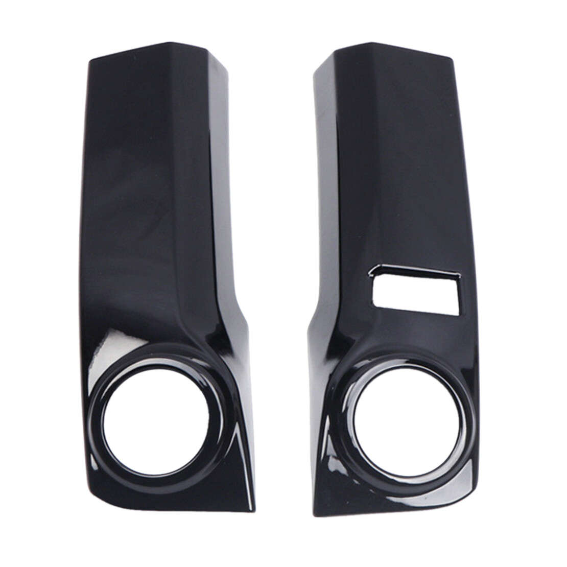 Central Console Air Conditioner Panel Trim Covers fit for 4runner 20-23 Black