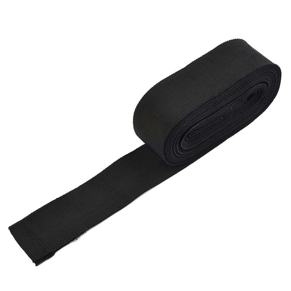 25ft Hydraulic Hose Cover Sleeve Sheath Cable Nylon Abrasive Black-Protecto