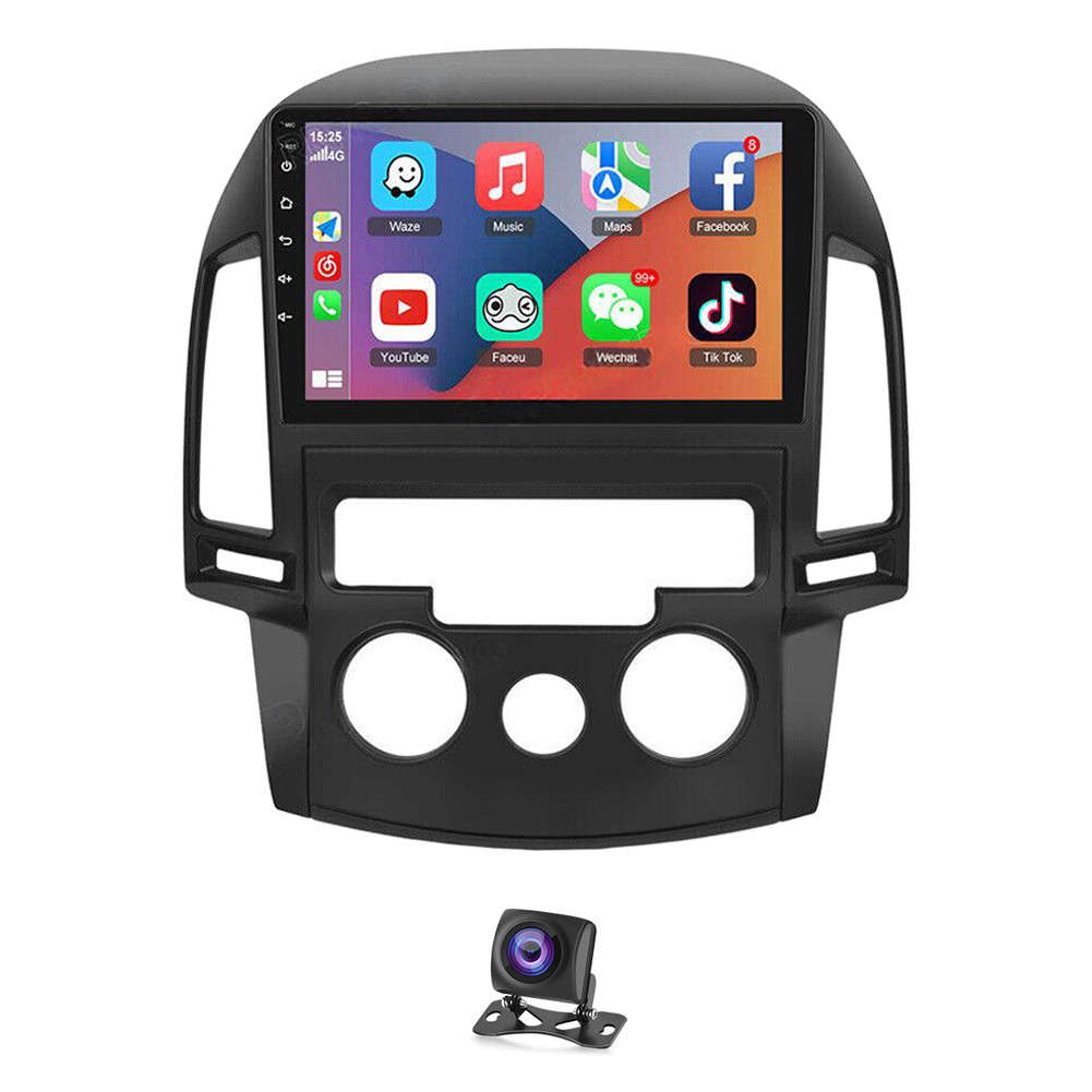 Radio Carplay GPS Navigation Player Fit for Hyundai I30 2006-10/2011 Manual AC
