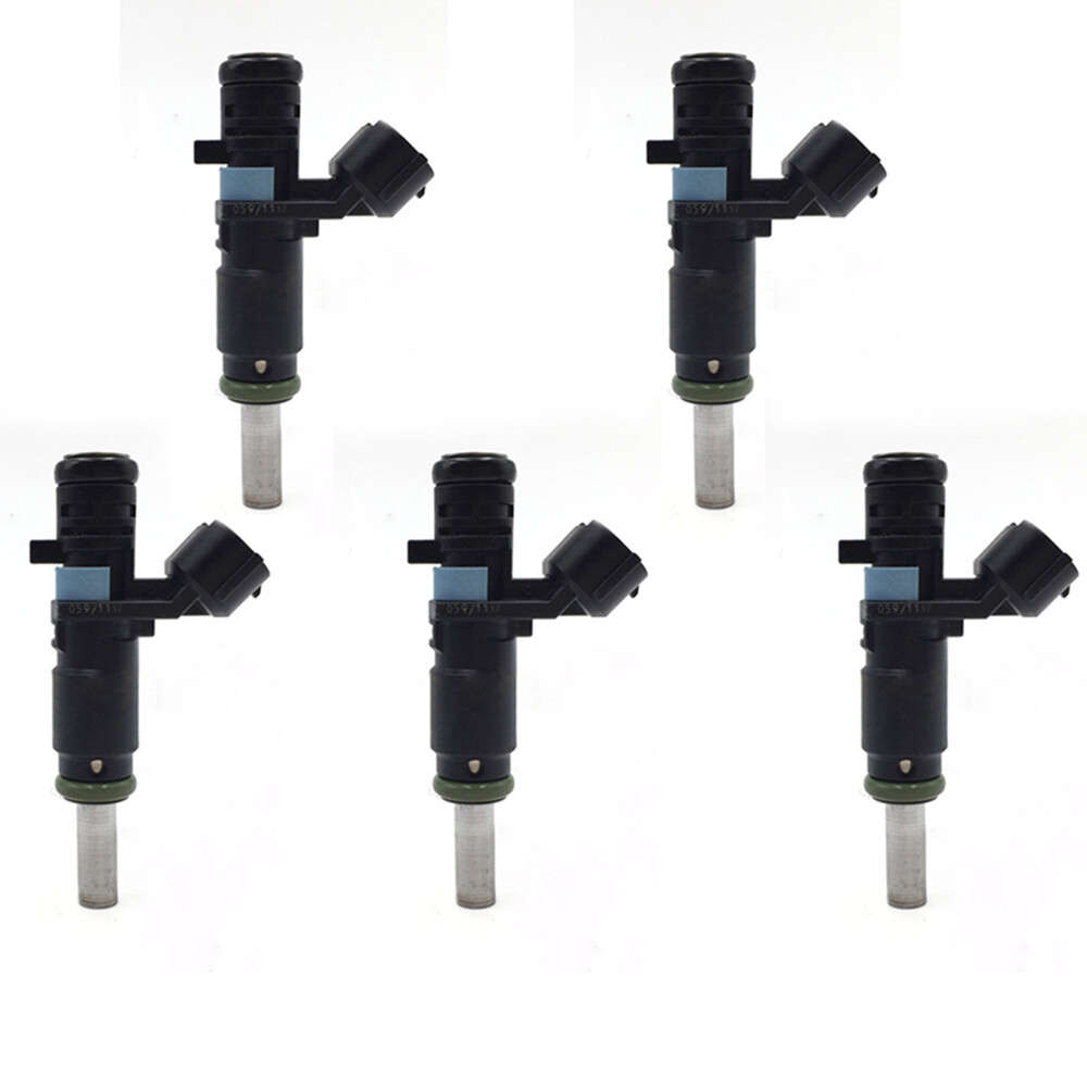 07K906031C For Volkswagen Beetle Golf Jetta 2.5L 2007-2014 5×Fuel Injector